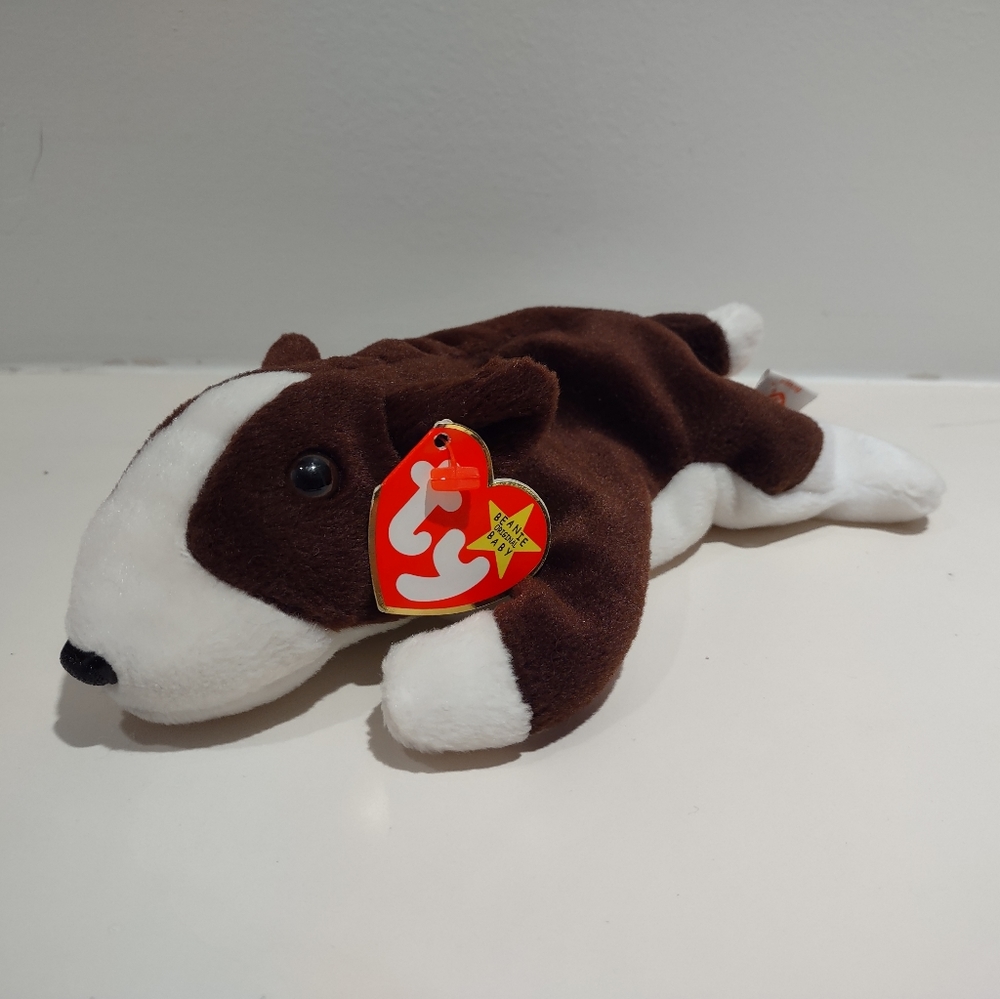 Ty Beanie Babies Bruno the Terrier Dog